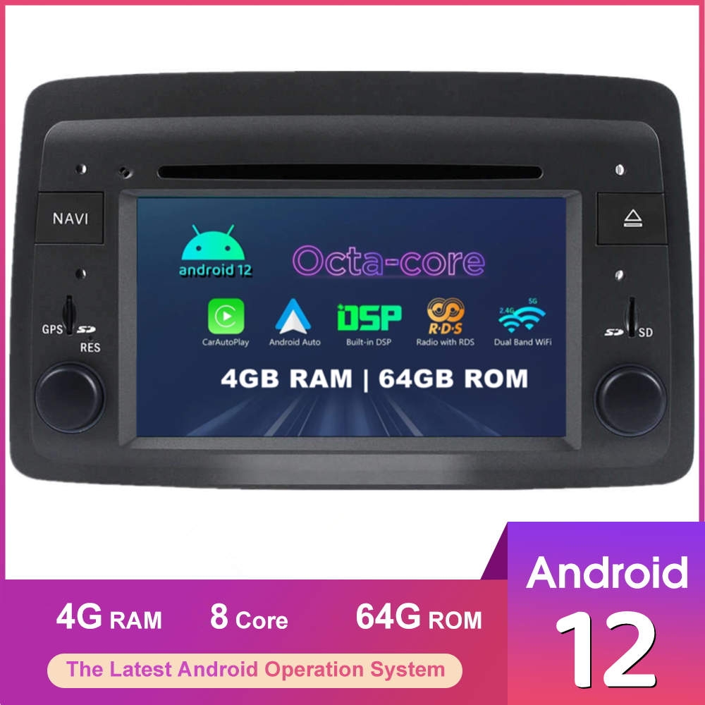 Fiat Panda Android Autoradio Gps Navigationsysteme Android Autoradio Dvd Player Gps