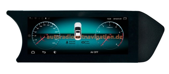 Mercedes C-Klasse W204 Android 11.0 Autoradio GPS